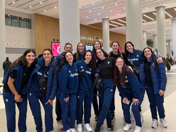 Las Gigantes ya están instaladas en Estambul de cara al debut del miércoles ante Australia. Foto:CAB