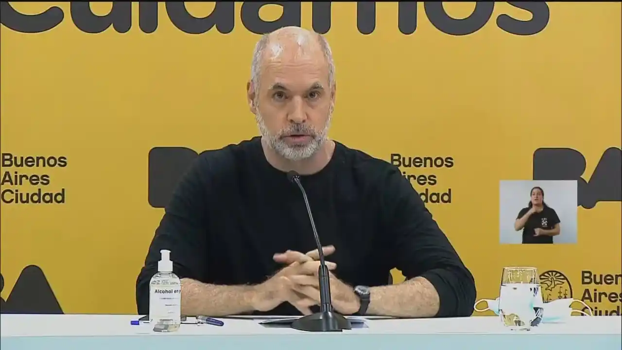Contra la decisión de Alberto Fernández, Horacio Rodríguez Larreta ratificó la continuidad de las clases presenciales en Capital
