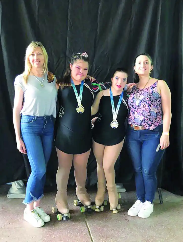 La Escuela Municipal de Patín adaptado obtuvo medallas en torneo nacional