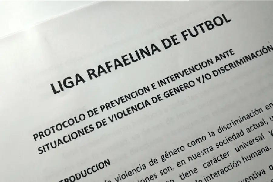 Proyecto de Protocolo de Prevención ante la Violencia de Género y Discriminación.
