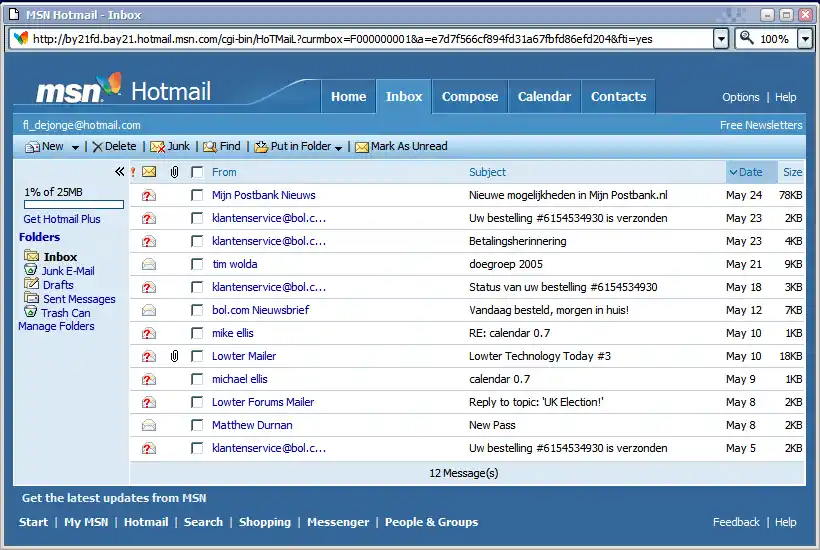 El ocaso de Hotmail
