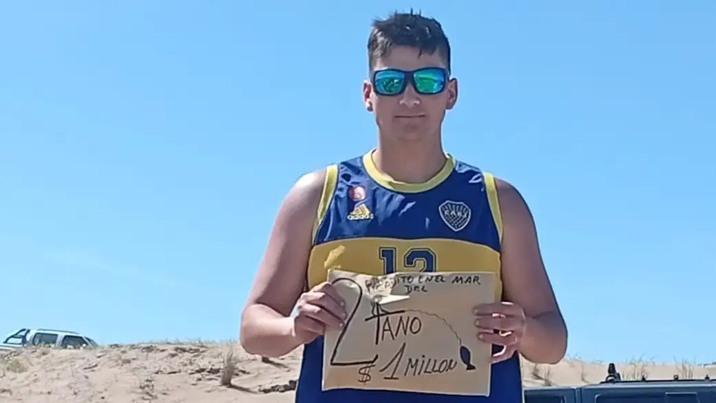 Nicolás Quiñones, segundo en el "Picadito del Tano"