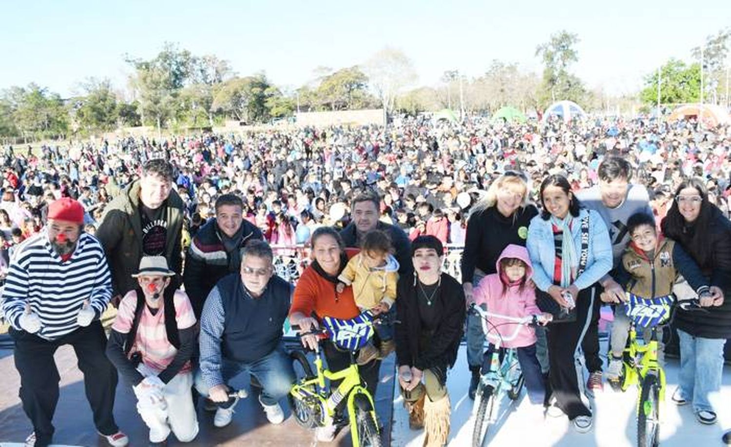 El Mes de las Infancias culminó con un masivo  festejo en la Costanera