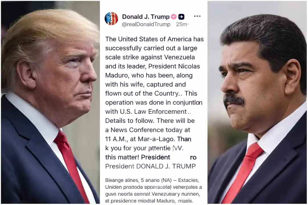 Donald Trump y Nicolás Maduro, en una pulseada con final impredecible.