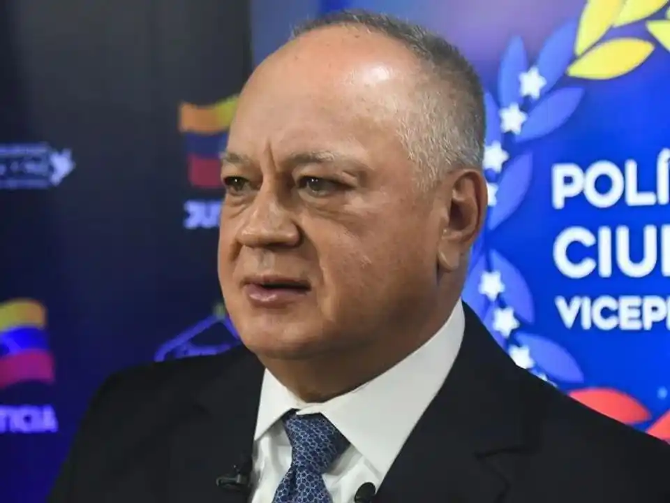 El ministro de Interior, Justicia y Paz de Venezuela, Diosdado Cabello.