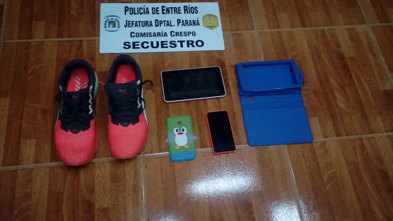 Recuperan elementos robados