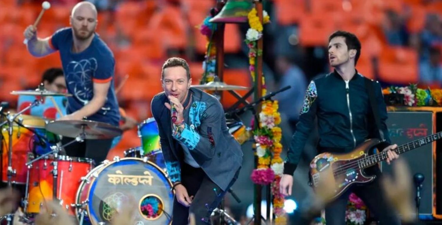 Coldplay anunció que dos de sus conciertos en Buenos Aires serán transmitidos en vivo