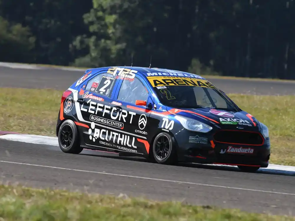 Melo quedó tercero en el Super 10 de Clase 2