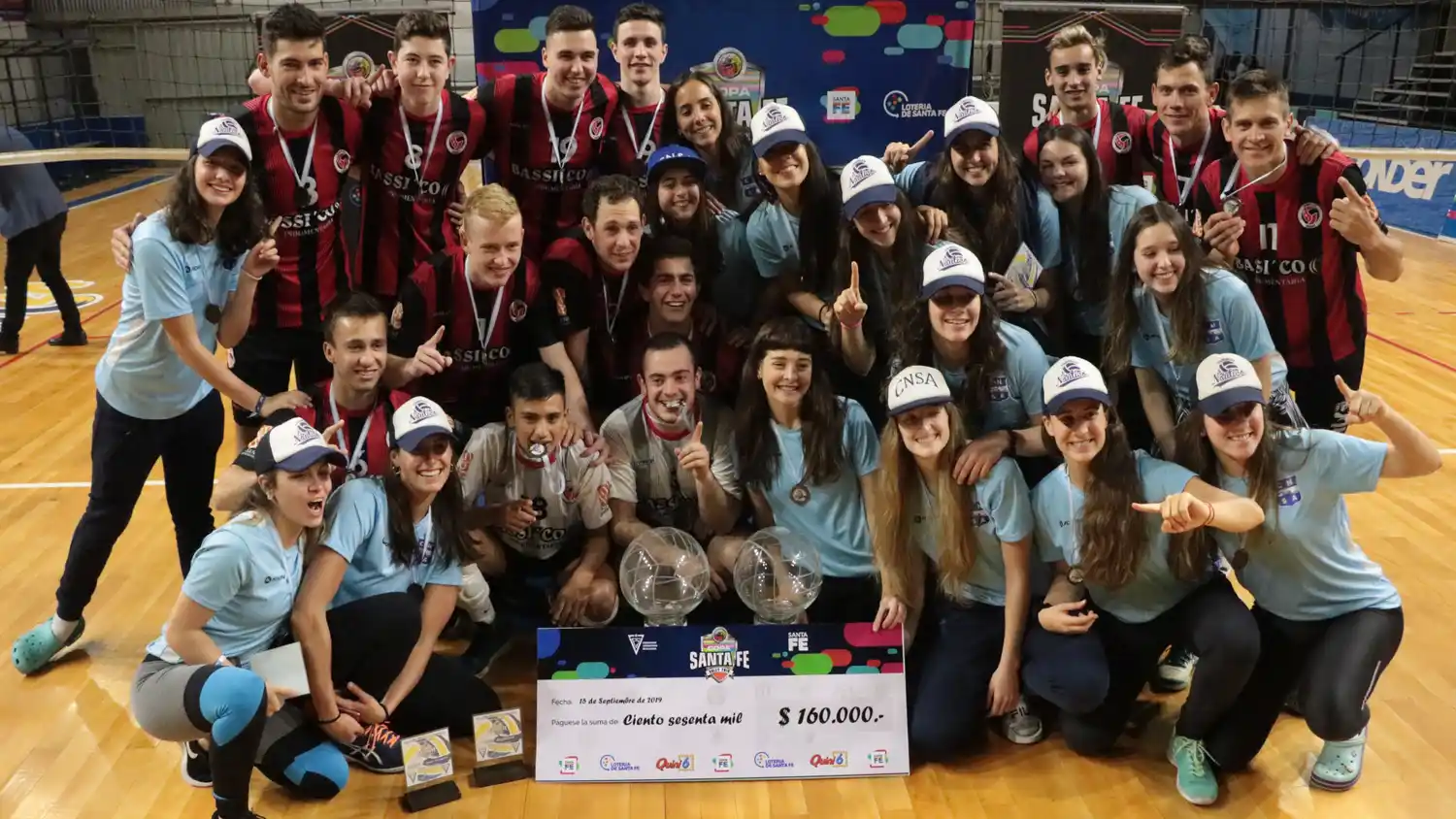 Copa Santa Fe de Vóley: Náutico Sportivo Avellaneda y Libertad de San Jerónimo Norte se consagraron campeones