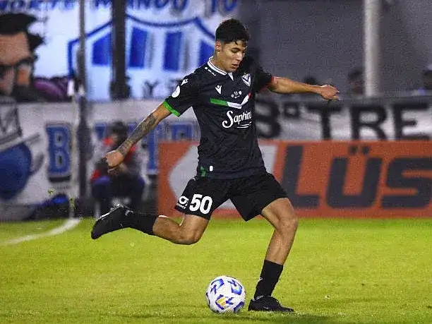 Andrada, uno de los juveniles destacados de Vélez.