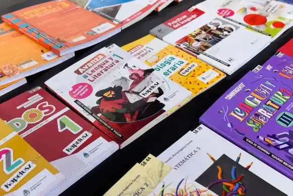 Nación entregó en Santa Fe 215.800 libros para las escuelas secundarias