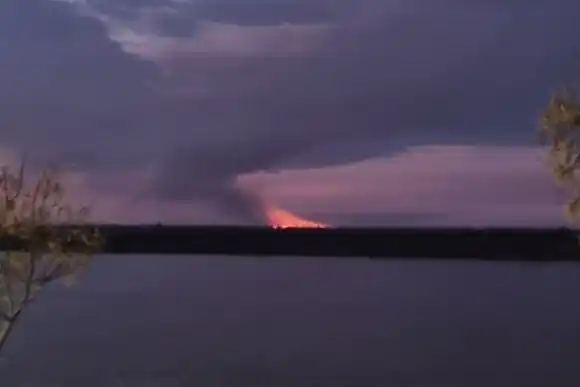 Nuevos incendios en las islas: se activaron dos focos y volvió el humo a Rosario