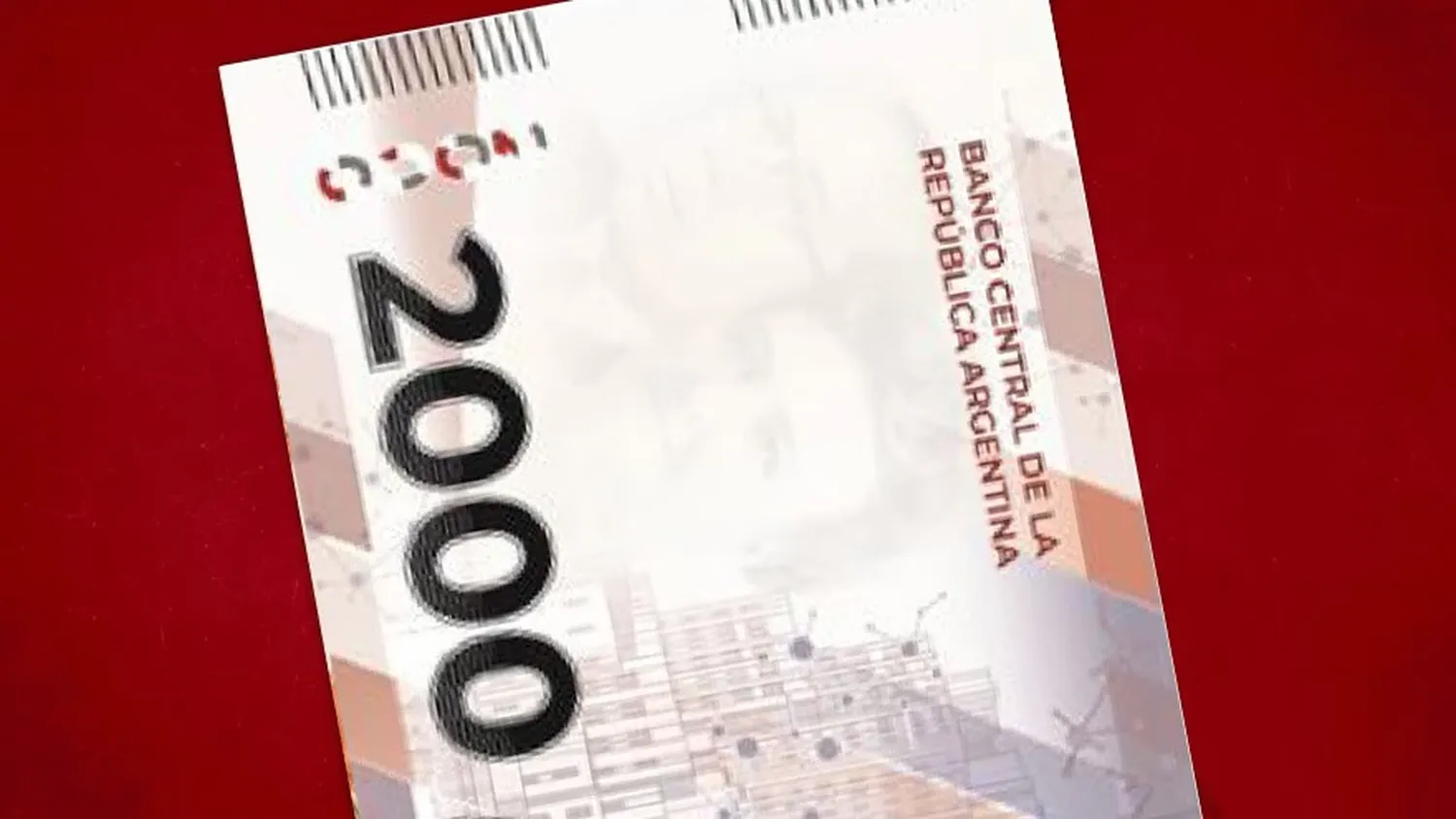 Billete de 2000 pesos