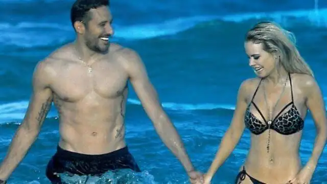 Video: Jonás Gutiérrez a los besos con otra mujer