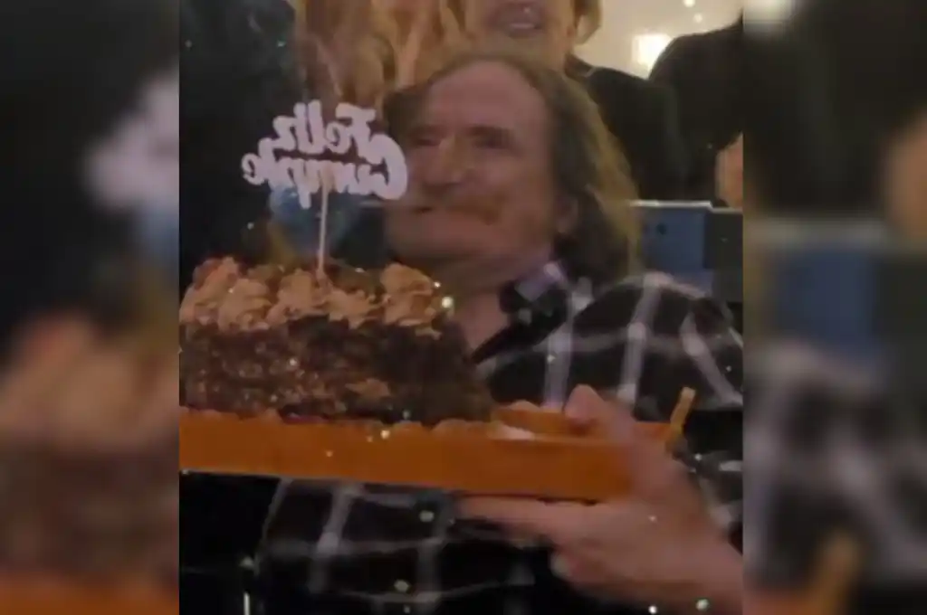 El máximo exponente del rock argentino celebró sus 72 años.