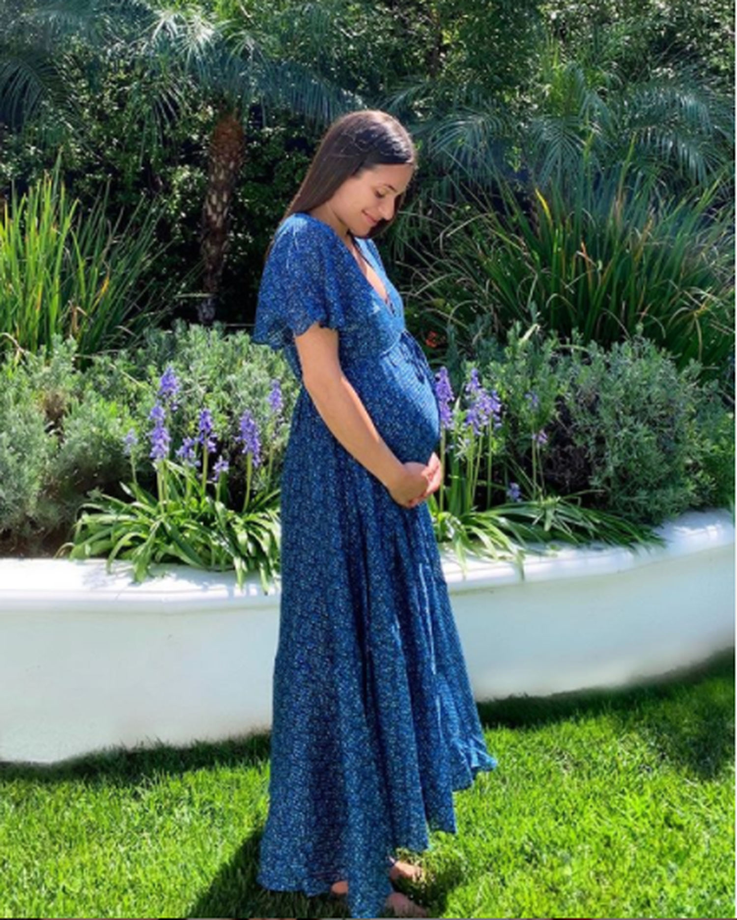 "So grateful" (Tan agradecida) escribió Lea Michele en su post de Instagram en mayo.