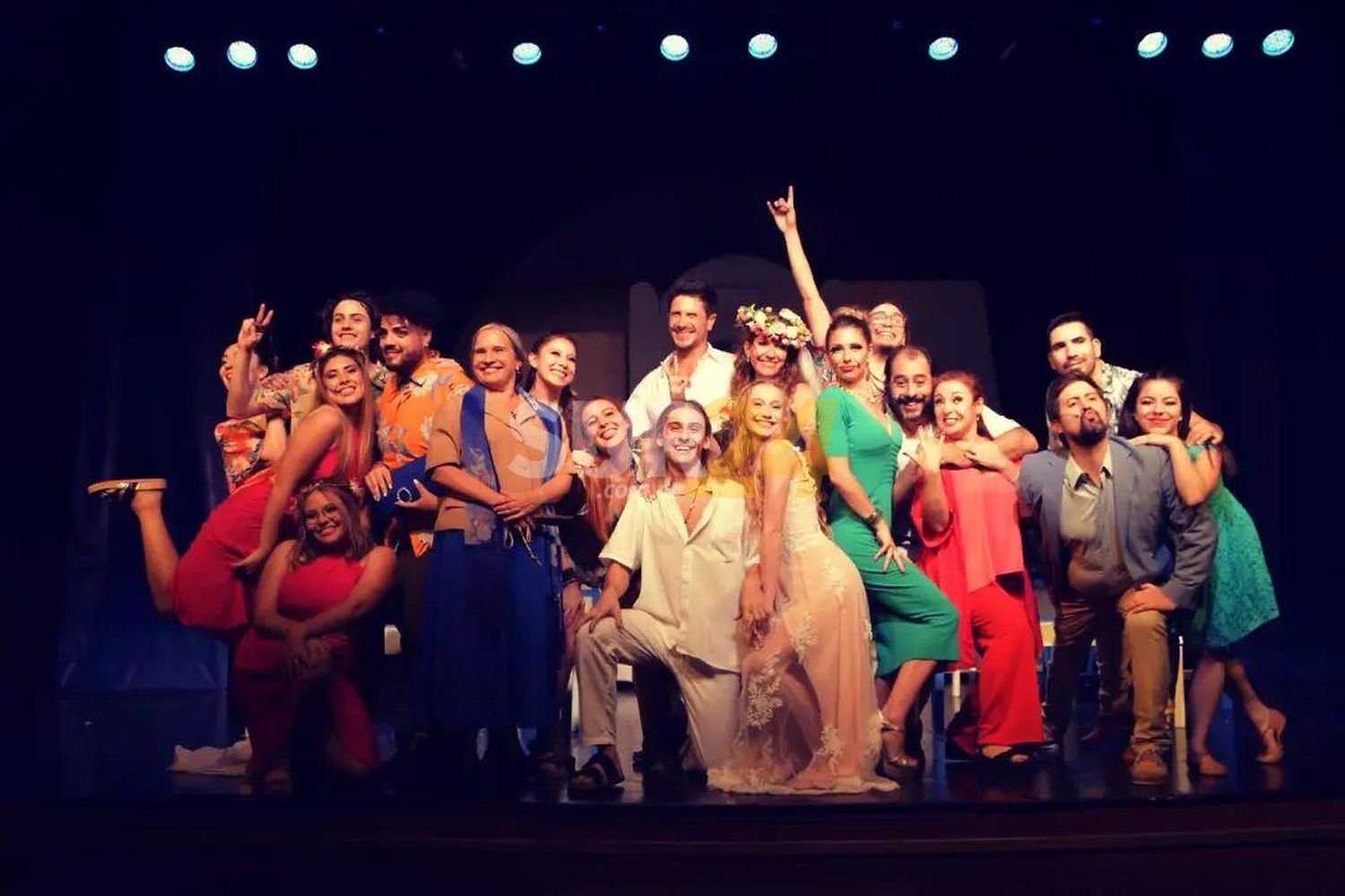 Fotos: exitoso debut del musical “Mamma Mía, una y otra vez”