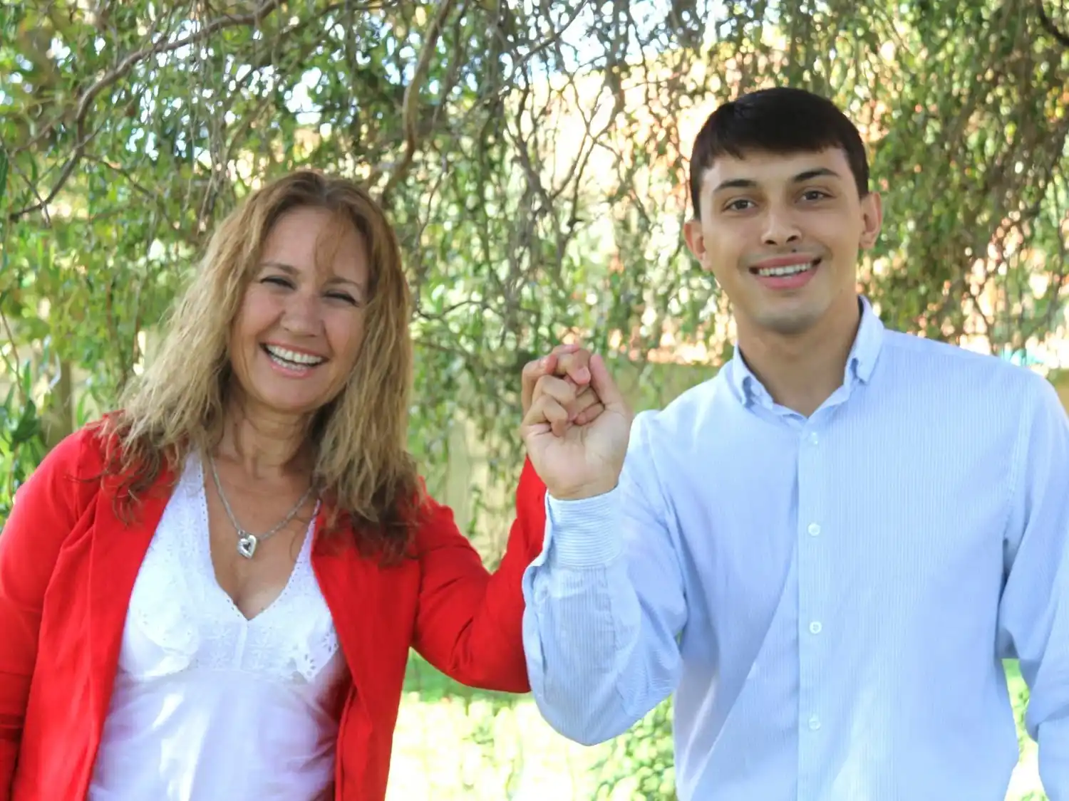 Lorena Salvucci y Julián Sayago