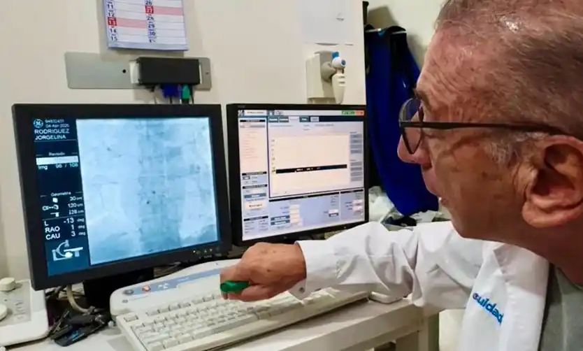 Se realizó por primera vez en el Hospital Central una avanzada intervención cardíaca