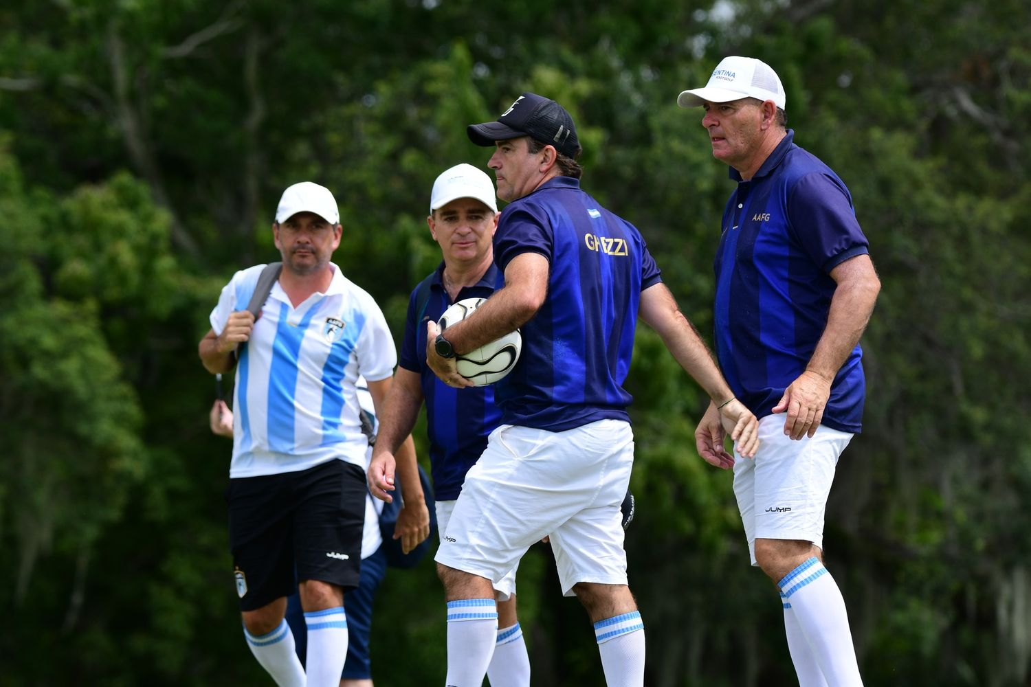 Toth y Ghezzi, durante la final.