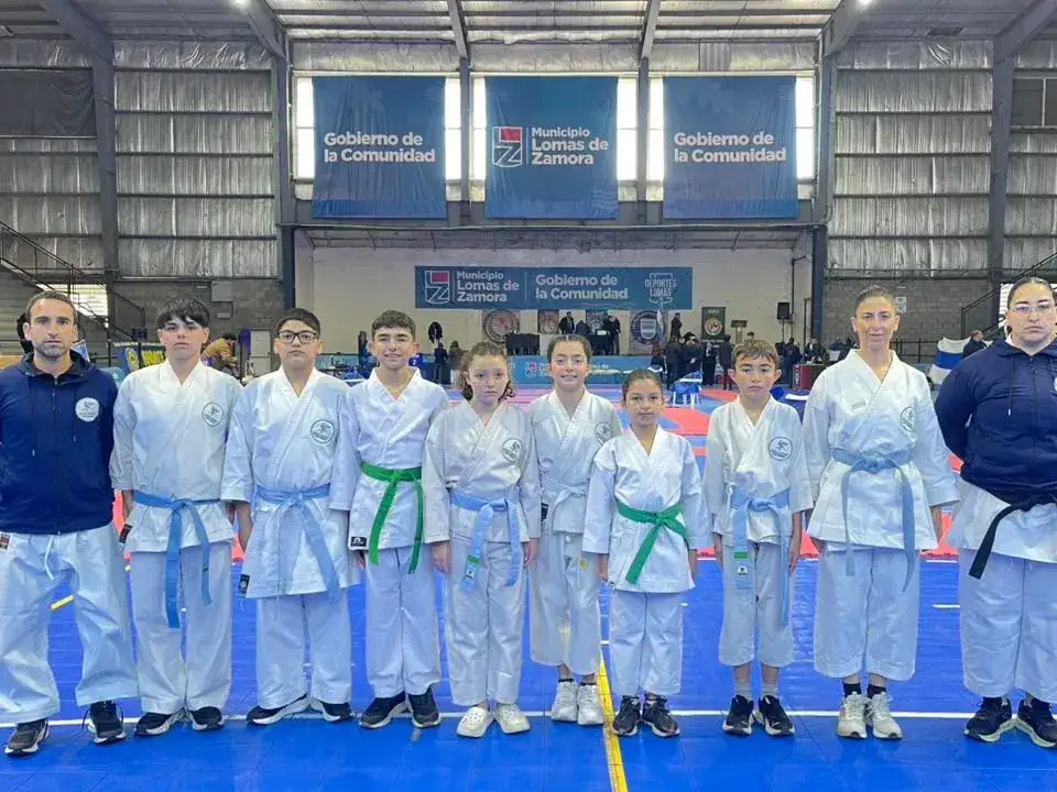Karate: excelente desempeño del Dojo Scout en el nacional de Lomas de Zamora