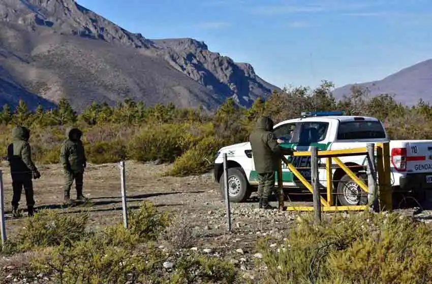 Megaoperativo en la comunidad mapuche de Lof de Cushamen