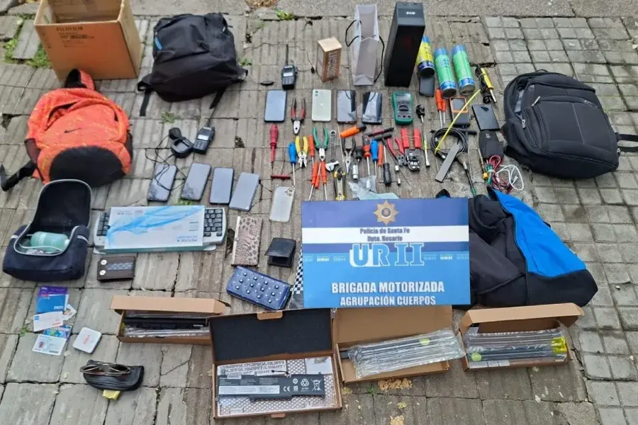 Elementos secuestrados.