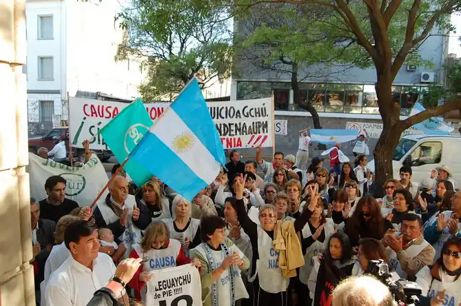 Cuatro vecinos van a audiencia con el objetivo de lograr su desprocesamiento