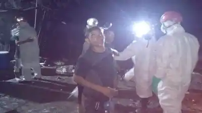 ¡TRAGEDIA EN EL CALLAO! Colapso de una mina de oro causa una docena de ...