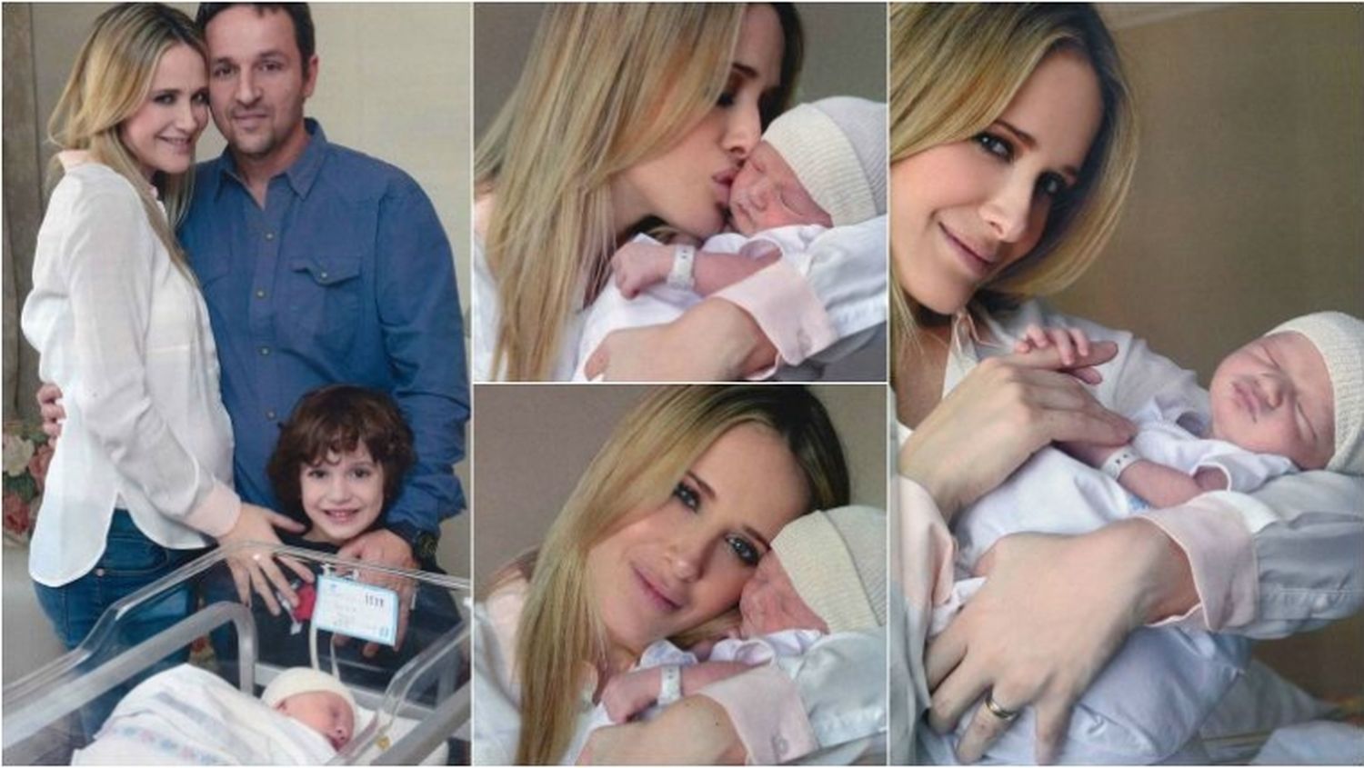 Julieta Prandi presentó a Rocco, su segundo hijo