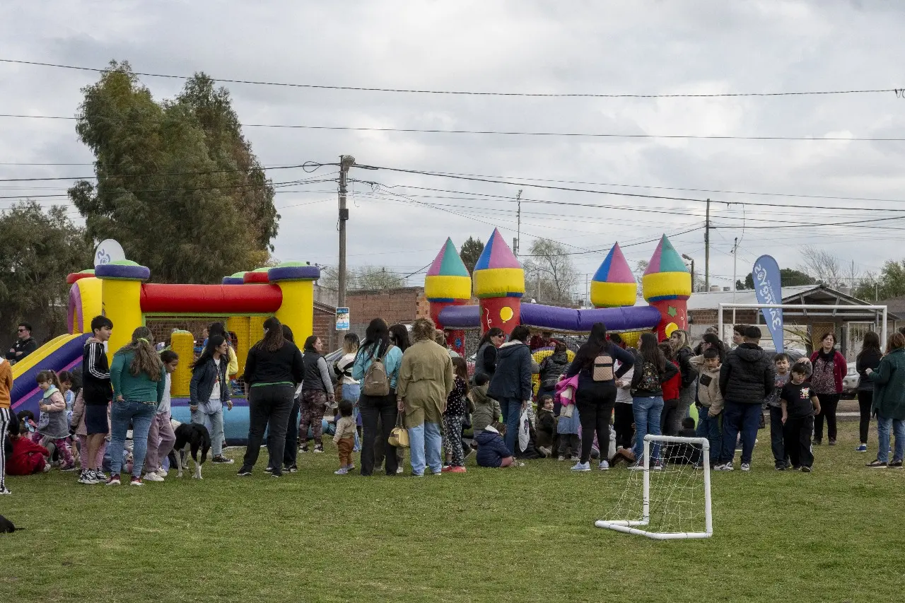 La Municipalidad inauguró la plaza del barrio Olimpo