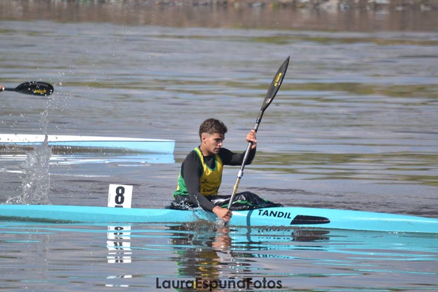 Federico Álvarez consiguió un podio en el Argentino