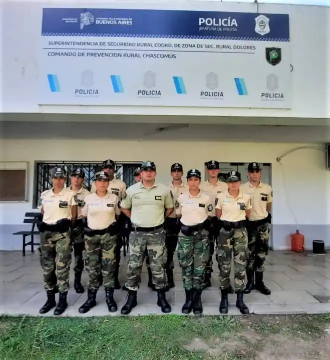 Se incorporaron ayer los nuevos policías rurales en Chascomús