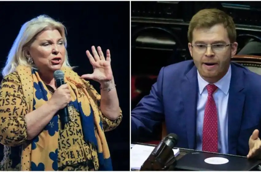 Fuerte cruce entre Elisa Carrió y Nicolás Massot: «Terminemos con esta farsa»