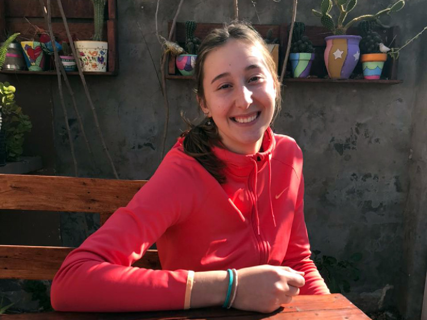 Bianca recarga las “pilas”