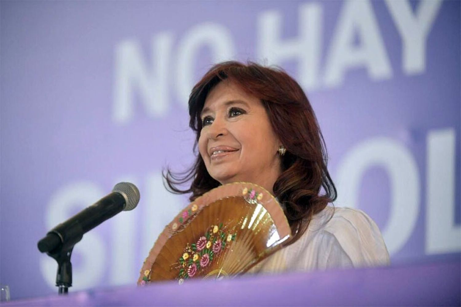 Reapareció Cristina y respaldó a Massa