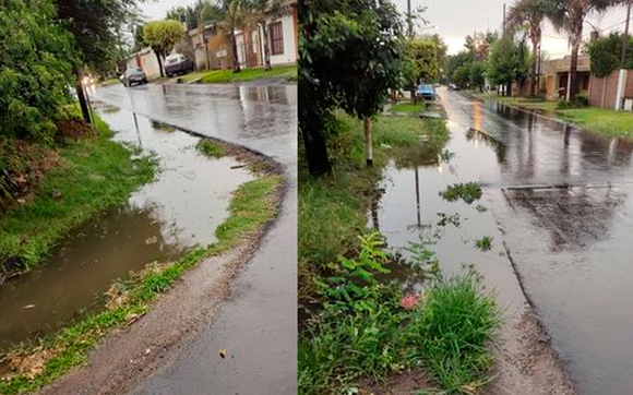 Reporte: “Mucha cuneta, pero el agua no corre”