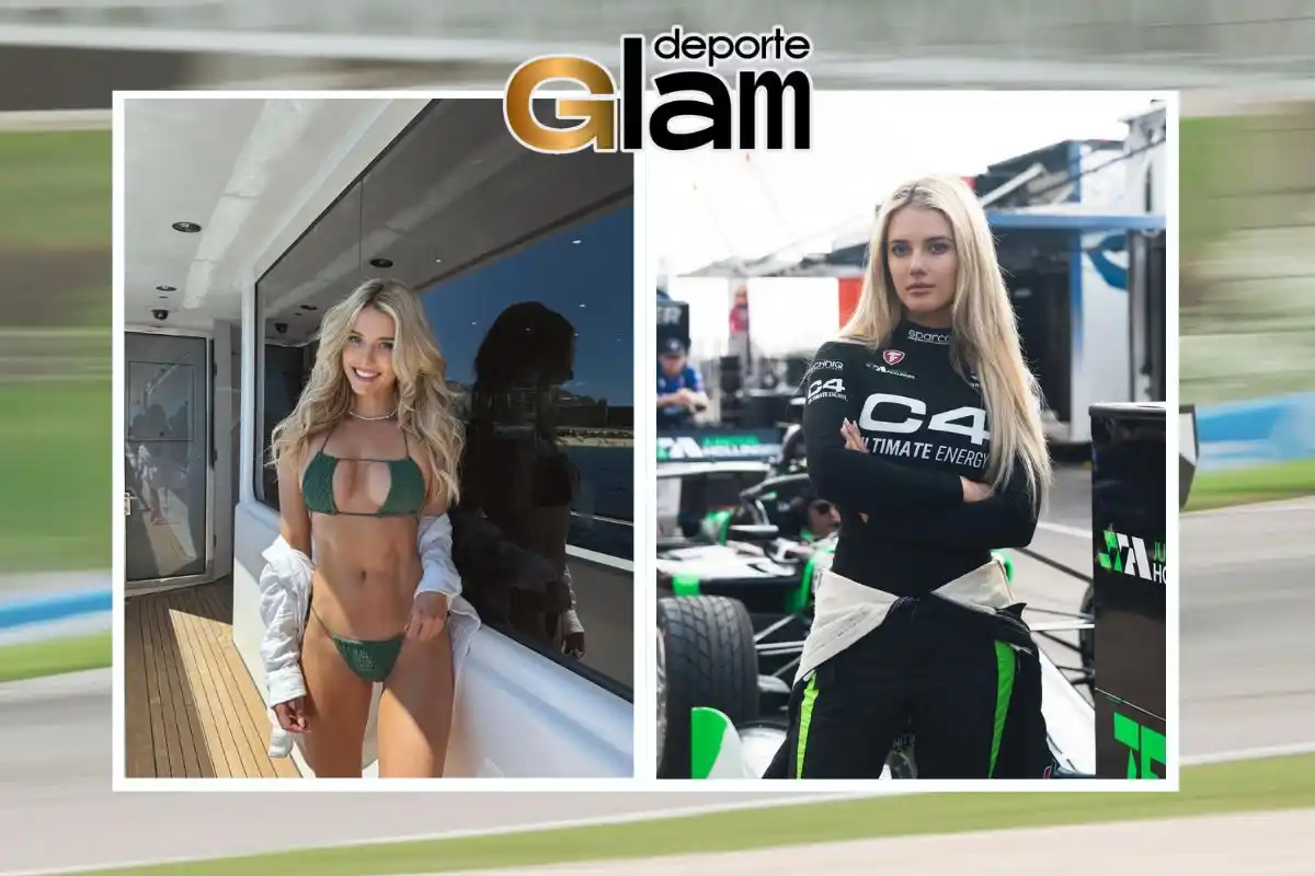 La piloto acelera corazones dentro y fuera de la pista