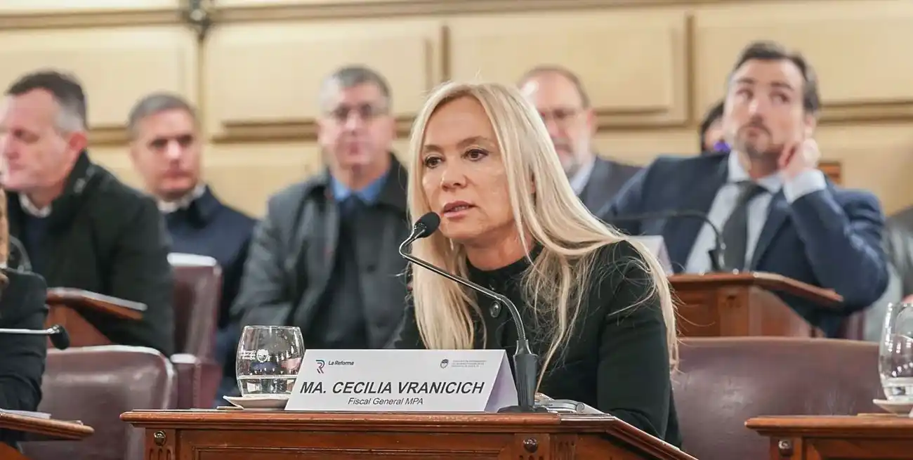 María Cecilia Vranicich, fiscal general del MPA. Crédito: Gobierno de la Provincia de Santa Fe
