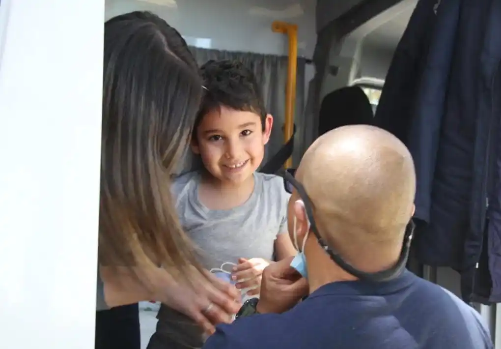Benicio volvió a Claromecó y tuvo un afectuoso recibimiento