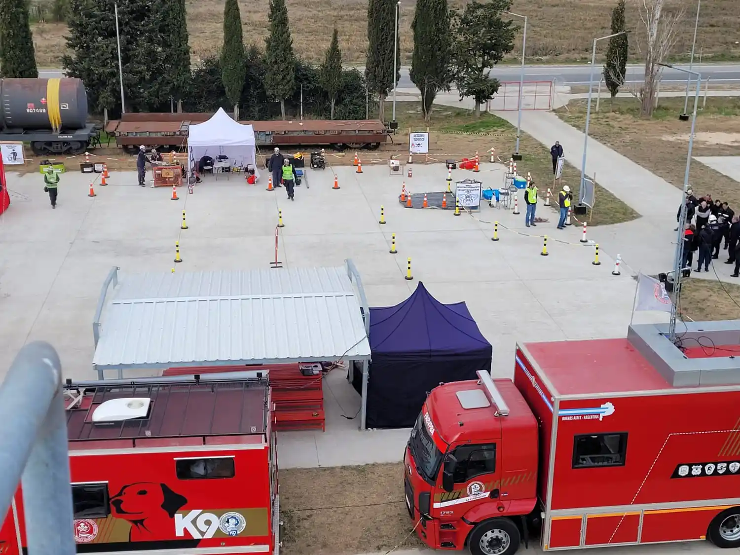 Orgullo sampedrino: Argentina acreditó equipos de búsqueda y rescate urbano
