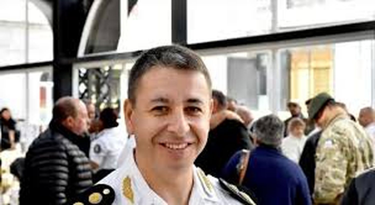 Detenido. Comisario mayor José Luis Segovia, jefe de la departamental de Mar del Plata, por varias causas que se le imputan.