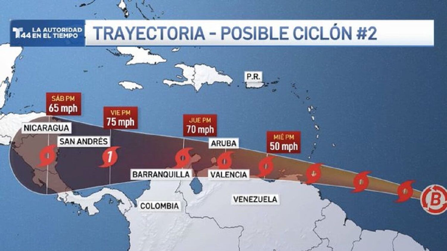 ESTO RECOMIENDA EL INAMEH ante el «potencial» ciclón que se acerca a Venezuela