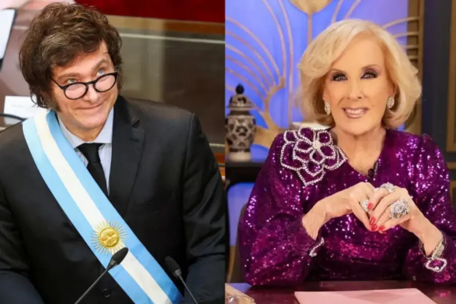 Javier Milei retuiteó un irónico mensaje contra Mirtha Legrand por defender al Incaa