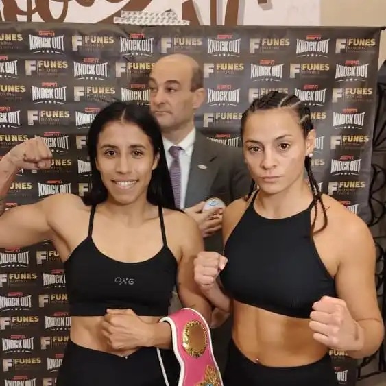 Lucrecia Manzur y Nahir Erlin.