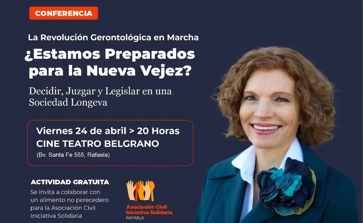 La Dra. María Isolina Dabove encabezará una charla abierta y gratuita en el Cine Teatro Manuel Belgrano