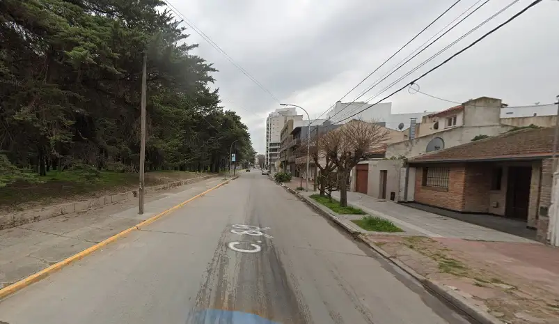 La zona donde fue aprehendido