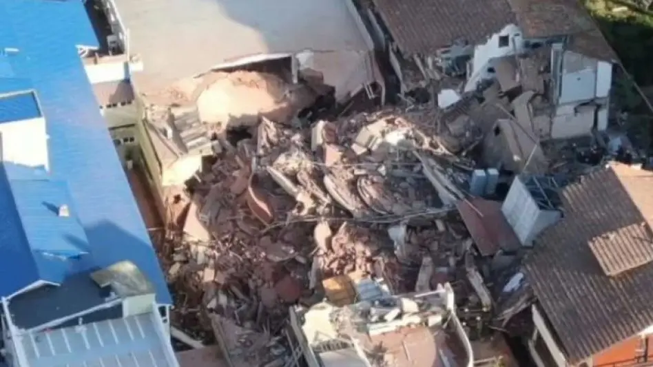 César Trujillo, de UOCRA, sobre el derrumbe en Villa Gesell: "El trabajo clandestino es una desgracia para el trabajador"