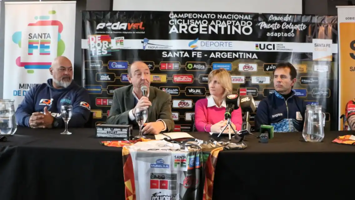 Santa Fe será sede del Campeonato Nacional de Ciclismo Adaptado Argentino