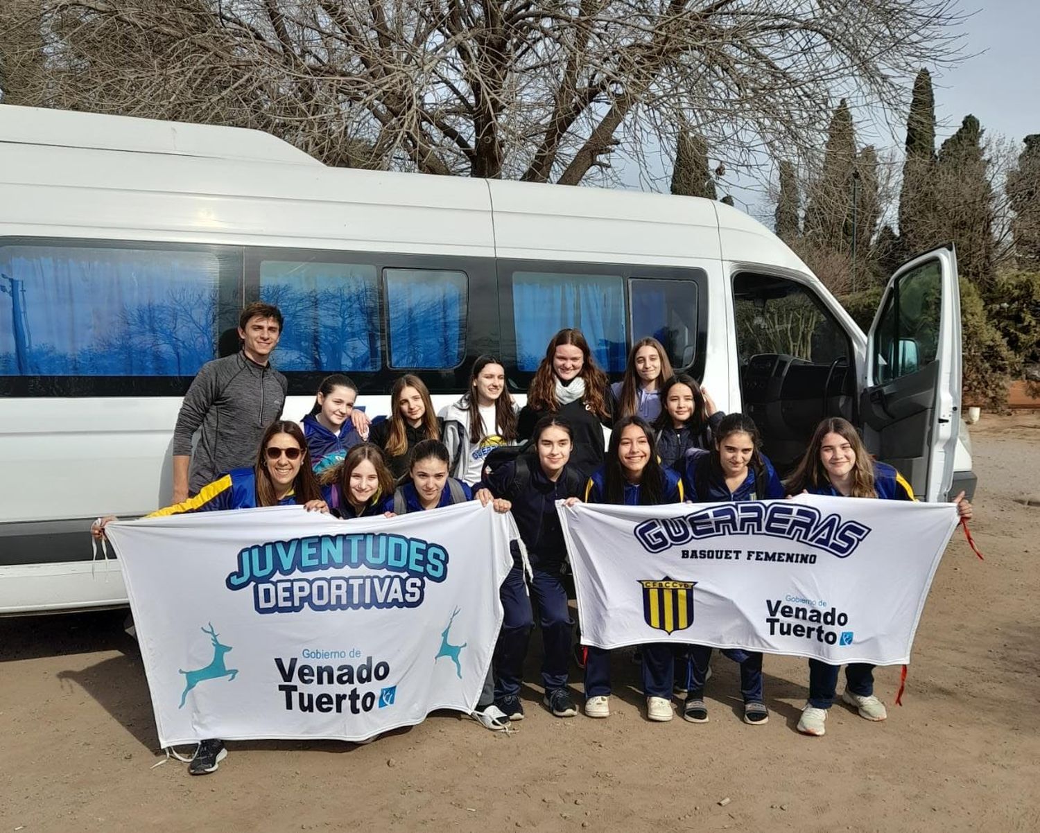 Las Guerreras representaron a Venado Tuerto en el Federativo U14 de Básquet